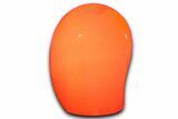 Free-Standing Polished Pink Manganoan Calcite - Fluorescent! #365833-1